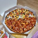 은계호수공원 피자 맛집 투맨피자. 엣지부분까지 토핑이 듬뿍