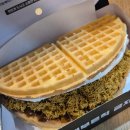 연경예미지 숲속의아침 경로당 | 대구 북구 연경동 카다이프 가득한 두파이와플 [ 카페인중독 대구연경점 ]