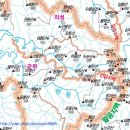 선암지맥 3구간(선암지맥 완성) 오실고개-가도고개-위천/쌍계천합수점 이미지