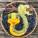 캐릭터 푸드아트 이미지