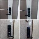 소하동 라온열쇠 미도3차아파트 밀레 M-5900S 무타공 도어락 설치후기