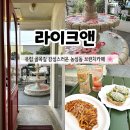 광주 농성동 브런치카페 라이크앤 N번째 방문 후기 꽃분수 감성카페 추천