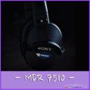 진정한 소리를 전하는 전문가용 소니 모니터링 헤드폰 MDR-7510