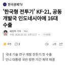 한국형 전투기 KF-21, 공동 개발국 인도네시아에 16대 수출 이미지