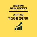 인컴소프트 | 26년 02월 자산현황 업데이트