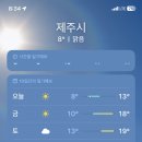 주말 제주도 날씨 ㄷㄷ 이미지