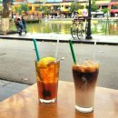 피치커피(Peach coffee) | 호이안 올드타운 카페 야시장 근처 연유커피 맛집 에이미커피