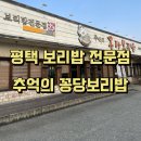 청원로 | 평택 보리밥 맛집 추천 &#39;추억의 꽁당보리밥 송탄점&#39; 후기 (메뉴, 영업시간, 주차장, 추가 정보 한방 정리)