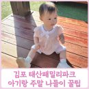 김포 태산패밀리파크 아기랑 주말 나들이 주차 그늘막 평상 팁