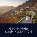 오크밸리 사계절 리조트 숙박 후기