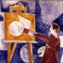 상인현대Self주유소 | Marc Chagall(마르크 샤갈) / 1 - 자화상