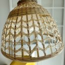 봄 맞이 힐링 라탄 | 봄맞이 베란다 정리 기록, 라탄 조명 설치 후기