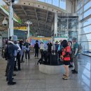 지하철 구포역 앞 육교 밑 우측 | 갈맷길 제6-2구간 구포역~운수사~주례정(2025년8월19일)