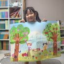 생각그리기인천서구보라지사 | 루원시티 방문미술 4-5세 아가들도 그림을 그려요.