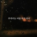 추적이는 여름 비가 되어-장범준 이미지