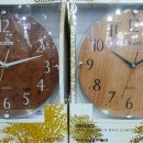 유진정밀 오리엔트 벽시계/ORIENT WOODPATTERN CLOCK/585305/파주 오명품아울렛/코스트코/명품 이미지