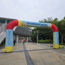 중앙인쇄기획사 | 브리지 걷기대회 행사입구 설치로 사진 찍고 싶은 축제장 입구의 비밀은 바로 대형에어아치 현장 연출 후기
