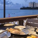 한화오션(주)오션플라자식당 | 괌 세일즈바베큐 메뉴 예약 할인 후기 투몬비치 선셋 맛집 오션뷰 스테이크|키즈 무료