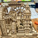 목공 DIY기초(주간) | ROKR 마블 트래블 런던 후기｜우드블럭 퍼즐 조립 방법 마블 트랙 DIY 키트 리뷰