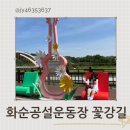 화순 하니움문화스포츠센터 공설운동장 | 주말 나들이 화순공설운동장으로 댕댕이와 산책 블로그씨답변