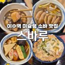 방배중앙로21길 7 | 이수역 미슐랭 빕구르망 메밀소바 맛집 &#39;스바루&#39; 3명이서 메뉴 5개먹은 내돈내산 후기
