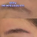 제주 눈썹 문신 후기 | 한림 페더링 반영구 리얼 내돈내산! 자연 눈썹 완성