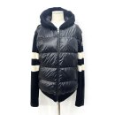 니트수선 | 몽클레어 니트 패딩 수선 후기-담뱃불 구멍 찢어짐으로 원단 교체