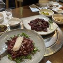 자인두부 | 양재역 뭉티기 맛집 - 연말 송년회하기 좋은 육회 맛집 <자인뭉티기>