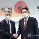 尹당선인, 주한 이스라엘 대사 만나 "양국 FTA 통과, 잘 될 것" 이미지