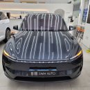 Y-010 | 테슬라 모델y 블락포디 전면 바이올렛 30% 측/후면디토15% 전체시공