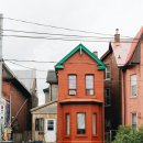 빨간 벽돌집 이미지