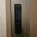 아산 도어락 탕정 도어락 탕정 삼성트라팰리스 솔리티 SP-2100푸시풀 도어락 설치후기