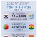 2022년 카타르 월드컵 경기일정 이미지