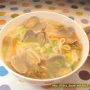 바지락칼국수 이미지