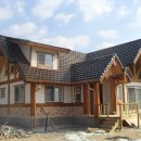 통나무집 이미지