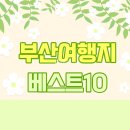 부산 가볼만한곳 베스트 10 명소모음