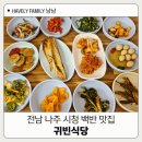 귀빈 | 나주시청맛집 귀빈식당 김치찌개백반 후기