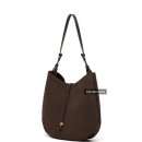 주빈디자인 | 트렌디한 겨울 브라운 코디! 이주빈의 무스탕,가방 착장정보(시슬리/데누)