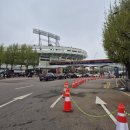 종합운동장역 5번 출구 앞 | 잠실야구장 3루 레드석 224구역 원정 좌석 자리 예매 가격 시야 후기