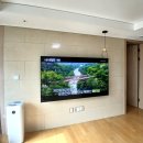 대신 e편한세상 | 김포 무타공티비설치로 구래동 호수마을e편한세상 75인치 TV설치 후기