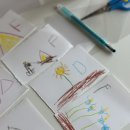 D I M | [수업후기] 영어노래 그림책 “I love the mountains”로 여름 야외수업 액티비티 Nature drawing