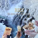 강물이 흐르는 곳 앞 간이화장실 | 일본 삿포로 비에이 여행 흰수염폭포 아이스크림 크리미아 우동 타코야끼 자판기 화장실