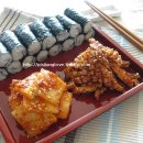 충무김밥 이미지