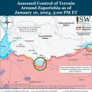 러시아 공세 캠페인 평가, 2024년 1월 10일(우크라이나 전황) 이미지