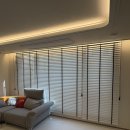 롯데캐슬 1단지경로당 | 영통구 망포동 영통롯데캐슬엘클래스 1단지 전체 인테리어 시공 후기｜거실 리본우드 포인트