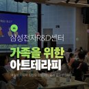 우리가족 힐링 아트테라피 | 삼성전자 R&amp;D센터 가족 프로그램 후기｜백드롭 페인팅 아트테라피 워크숍