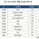 주간 아파트 상승률 TOP 10 (03/17) - 부산, 봄 이사철에 매매가격 상승세 이미지