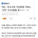 넥슨, 국내 3대 가상화폐 거래소 '코빗' 인수(종합) 이미지