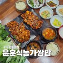 윤훈식농가쌈밥 송정점 | 구미 인동 밥집 윤훈식농가쌈밥 쌈채소 무한리필로 가성비 좋은 맛집