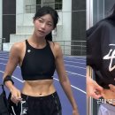'육상여신' 김민지, 복근 사라지고 옆구리살 생겼다…"당황스러워" 이미지